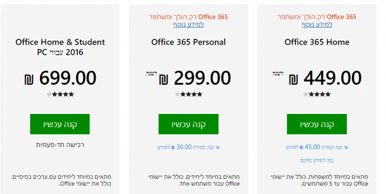 OFFICE 365 חינם להורים מורים תלמידים להורדה לוקו0ט