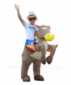 תחפושת לילד לילדה לילדים רעיון מקורי מגניב מצחיק מתנפחת חיות דינוזאור תנין נמר טיגריס תרנגול הודו שטן מלאך המוות פיראט ליצן רכיבה בת יענה יען כריש גמדים טראמפ מפלצת מפלצות